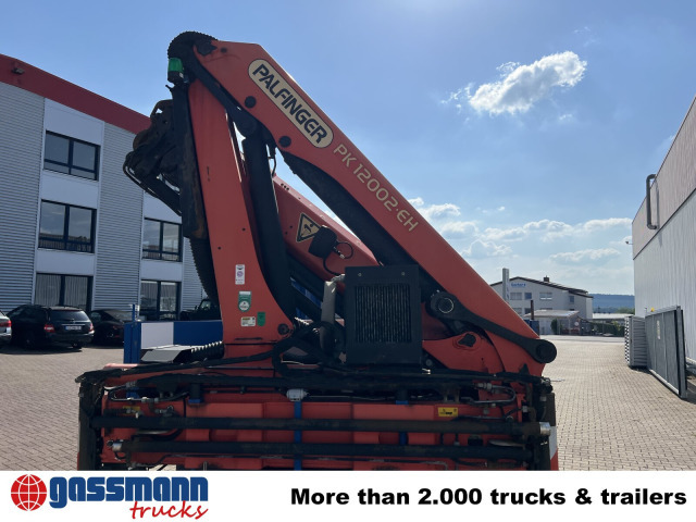 Mercedes-Benz Antos 1836 L 4x2, Glastransporter, Heckkran - Camião de caixa aberta/ Plataforma, Camião grua: foto 3 Mercedes-Benz Antos 1836 L 4x2, Glastransporter, Heckkran - Camião de caixa aberta/ Plataforma, Camião grua: foto 3