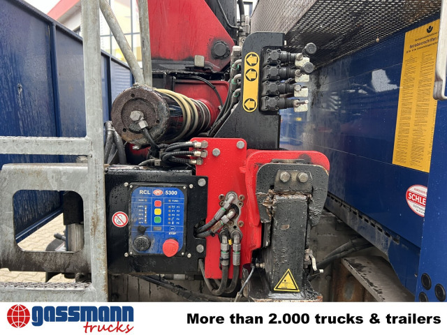 Mercedes-Benz Antos 2540 L 6x2, Lenkachse, HMF 2110-L3 - Camião de caixa aberta/ Plataforma, Camião grua: foto 3 Mercedes-Benz Antos 2540 L 6x2, Lenkachse, HMF 2110-L3 - Camião de caixa aberta/ Plataforma, Camião grua: foto 3