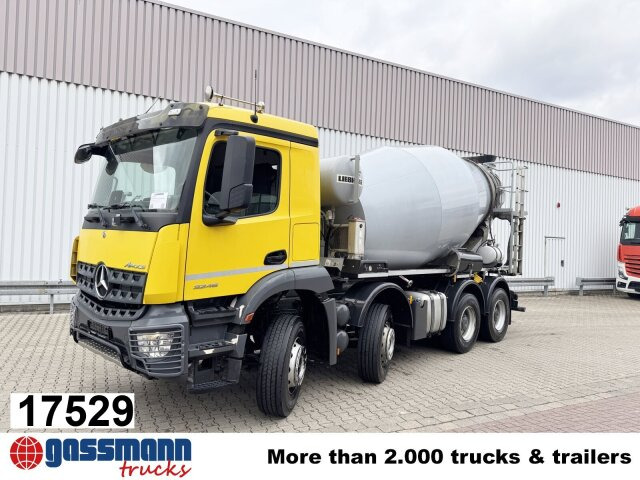 Mercedes-Benz Arocs 3246 B 8x4/4, Liebherr HTM 905 Mischer, - Camião betoneira: foto 1 Mercedes-Benz Arocs 3246 B 8x4/4, Liebherr HTM 905 Mischer, - Camião betoneira: foto 1