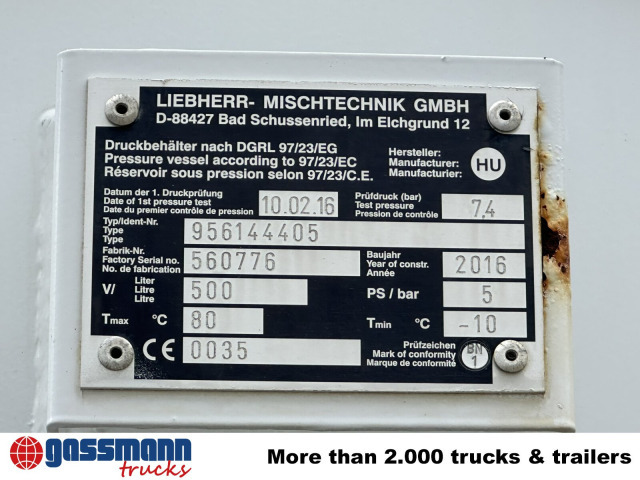 Mercedes-Benz Arocs 3251 8x4/4, Betonmischer Liebherr ca. 9m³ - Camião betoneira: foto 4 Mercedes-Benz Arocs 3251 8x4/4, Betonmischer Liebherr ca. 9m³ - Camião betoneira: foto 4