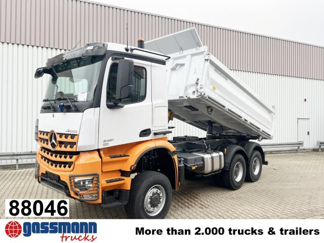 Mercedes-Benz Arocs 3351 AK 6x6, Grounder - Camião basculante: foto 1 Mercedes-Benz Arocs 3351 AK 6x6, Grounder - Camião basculante: foto 1