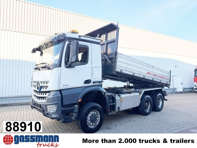 Mercedes-Benz Arocs 3351 AK 6x6, Retarder, Grounder, - Camião basculante: foto 1 Mercedes-Benz Arocs 3351 AK 6x6, Retarder, Grounder, - Camião basculante: foto 1