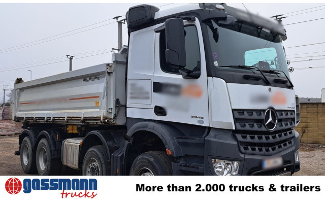 Mercedes-Benz Arocs 3445 K 8x4/4, Meiller Bordmatik links - Camião basculante: foto 2 Mercedes-Benz Arocs 3445 K 8x4/4, Meiller Bordmatik links - Camião basculante: foto 2