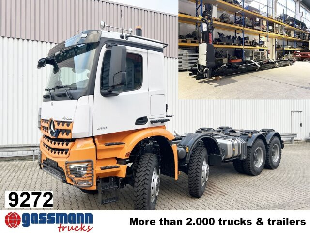 Mercedes-Benz Arocs 4151 AK 8x8/4, Grounder - Camião polibenne: foto 1 Mercedes-Benz Arocs 4151 AK 8x8/4, Grounder - Camião polibenne: foto 1