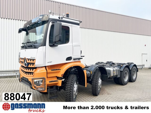 Mercedes-Benz Arocs 4151 AK 8x8/4, Grounder - Camião chassi: foto 1 Mercedes-Benz Arocs 4151 AK 8x8/4, Grounder - Camião chassi: foto 1