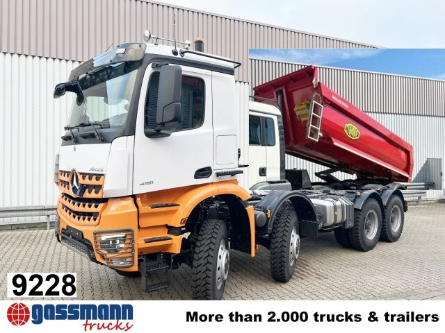 Mercedes-Benz Arocs 4151 AK 8x8/4, Grounder, Meiller - Dumper: foto 1 Mercedes-Benz Arocs 4151 AK 8x8/4, Grounder, Meiller - Dumper: foto 1