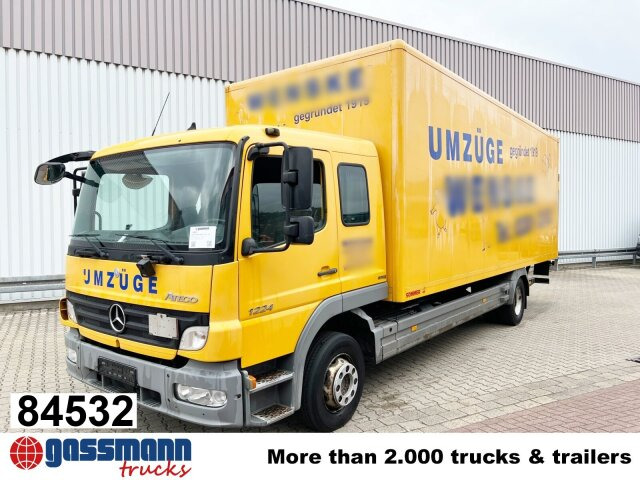 Mercedes-Benz Atego 1224 L, Möbelkoffer, Dautel LBW, 42 cbm - Camião furgão: foto 1 Mercedes-Benz Atego 1224 L, Möbelkoffer, Dautel LBW, 42 cbm - Camião furgão: foto 1