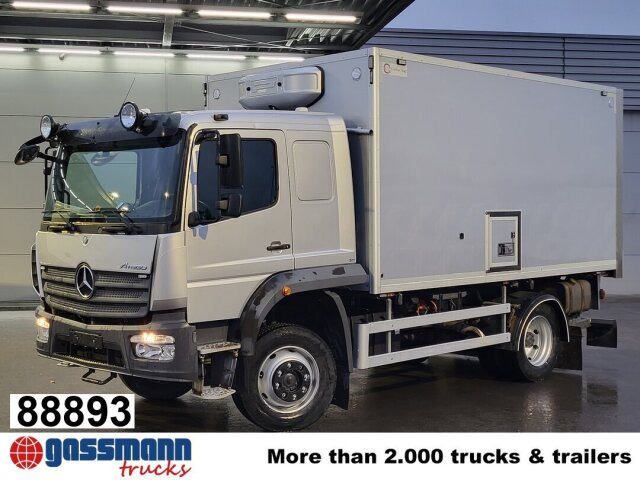 Mercedes-Benz Atego 1330 4x4, Iso-Koffer mit Heizung und LBW - Camião furgão: foto 1 Mercedes-Benz Atego 1330 4x4, Iso-Koffer mit Heizung und LBW - Camião furgão: foto 1
