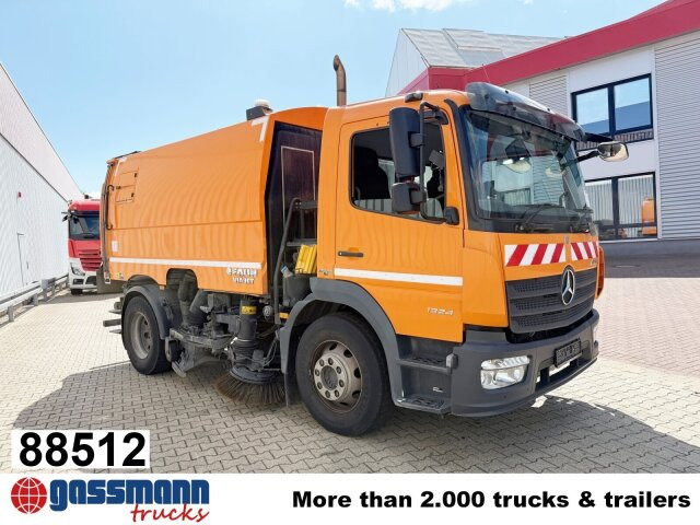 Mercedes-Benz Atego 1524 LKO 4x2, Kehrmaschine FAUN Viajet 6RH - Varredora urbana: foto 1 Mercedes-Benz Atego 1524 LKO 4x2, Kehrmaschine FAUN Viajet 6RH - Varredora urbana: foto 1