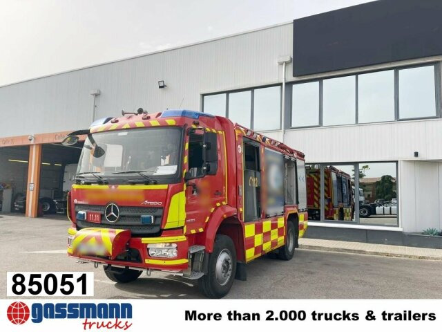 Mercedes-Benz Atego 1530 AF 4x4, Rosenbauer TLF, Retarder - Carro de bombeiro: foto 1 Mercedes-Benz Atego 1530 AF 4x4, Rosenbauer TLF, Retarder - Carro de bombeiro: foto 1