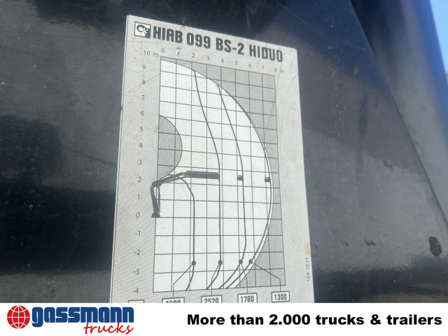 Mercedes-Benz Atego 1624/27 4x2, Heckkran Hiab 099 BS-2 HiDuo, - Camião basculante, Camião grua: foto 2 Mercedes-Benz Atego 1624/27 4x2, Heckkran Hiab 099 BS-2 HiDuo, - Camião basculante, Camião grua: foto 2