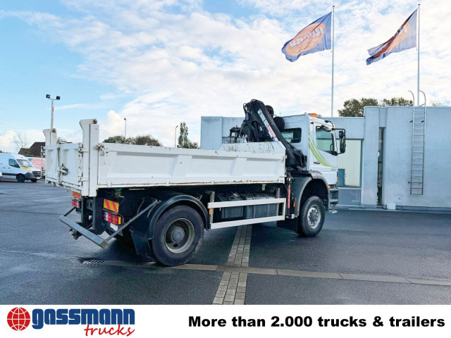 Mercedes-Benz Atego 1823AK 4x4, Kran HIAB, Bordmatik - Camião basculante, Camião grua: foto 2 Mercedes-Benz Atego 1823AK 4x4, Kran HIAB, Bordmatik - Camião basculante, Camião grua: foto 2