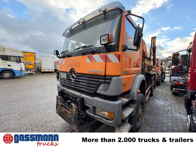 Mercedes-Benz Atego 1828 4x4, Tele-Absetzer, - Camião multibenne: foto 5 Mercedes-Benz Atego 1828 4x4, Tele-Absetzer, - Camião multibenne: foto 5