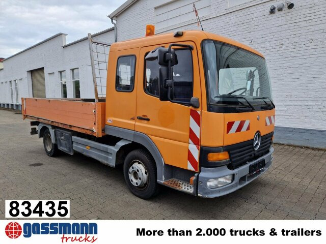 Mercedes-Benz Atego 815 4x2, 2x AHK - Camião de caixa aberta/ Plataforma: foto 1 Mercedes-Benz Atego 815 4x2, 2x AHK - Camião de caixa aberta/ Plataforma: foto 1