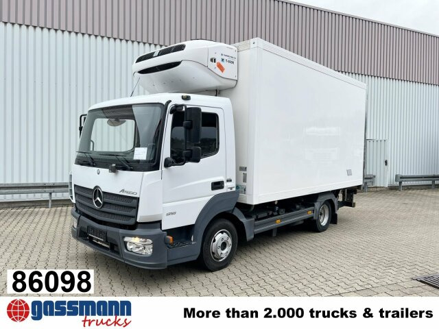 Mercedes-Benz Atego 816 L 4x2, Kühlkoffer, ThermoKing, LBW - Camião frigorífico: foto 1 Mercedes-Benz Atego 816 L 4x2, Kühlkoffer, ThermoKing, LBW - Camião frigorífico: foto 1