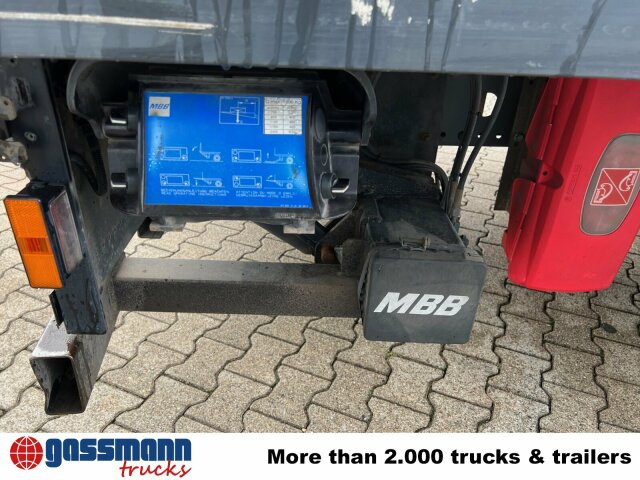 Camião furgão Mercedes-Benz Atego 818 L 4x2 mit MBB LBW, 4x Vorhanden!: foto 11