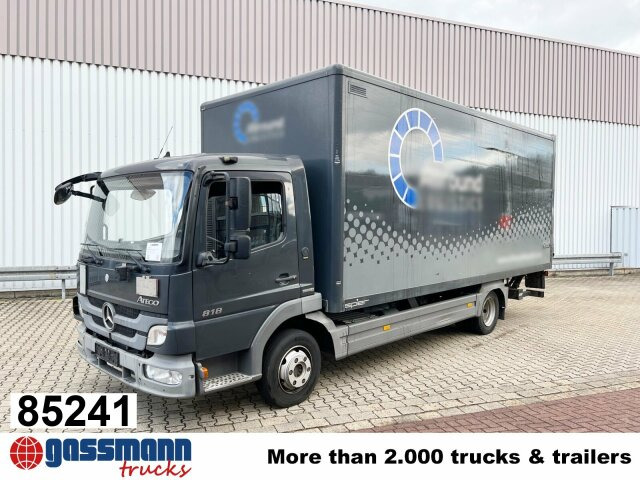Mercedes-Benz Atego 818 L 4x2 mit MBB LBW, 4x Vorhanden! - Camião furgão: foto 1 Mercedes-Benz Atego 818 L 4x2 mit MBB LBW, 4x Vorhanden! - Camião furgão: foto 1