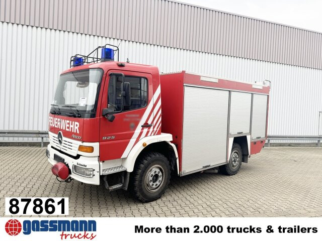 Mercedes-Benz Atego 925 4x4, Seilwinde, Einzelbereifung, - Ambulância: foto 1 Mercedes-Benz Atego 925 4x4, Seilwinde, Einzelbereifung, - Ambulância: foto 1