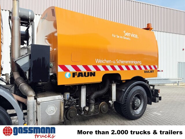 Mercedes-Benz Axor 1829 4x2, Zweiweg Z200, Kehrmaschine Faun - Varredora urbana: foto 2 Mercedes-Benz Axor 1829 4x2, Zweiweg Z200, Kehrmaschine Faun - Varredora urbana: foto 2