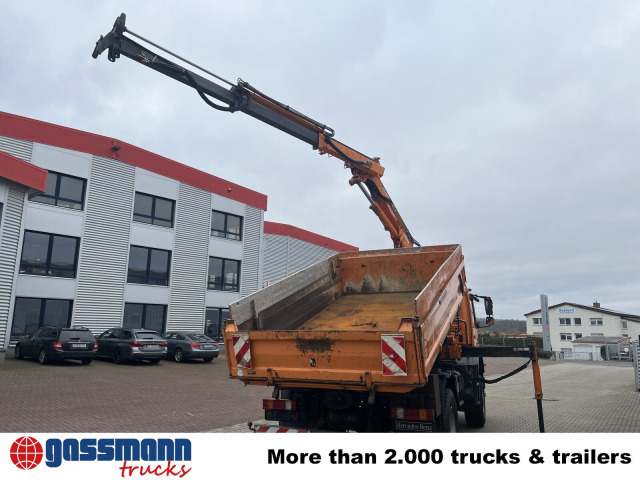 Camião basculante, Camião grua Mercedes-Benz Axor 1829 AK 4x4 mit Kran Atlas AK 85.2: foto 9