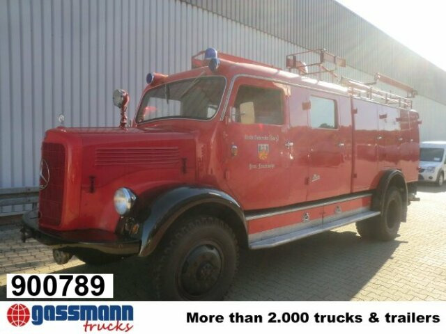 Mercedes-Benz LAF 311 4x4 LF16, Feuerwehr - Carro de bombeiro: foto 1 Mercedes-Benz LAF 311 4x4 LF16, Feuerwehr - Carro de bombeiro: foto 1
