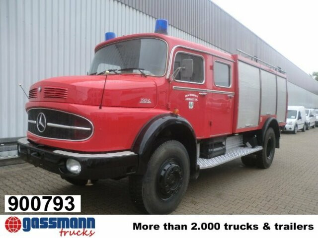 Mercedes-Benz LAK 1924 4x4 TLF, Feuerwehr - Carro de bombeiro: foto 1 Mercedes-Benz LAK 1924 4x4 TLF, Feuerwehr - Carro de bombeiro: foto 1