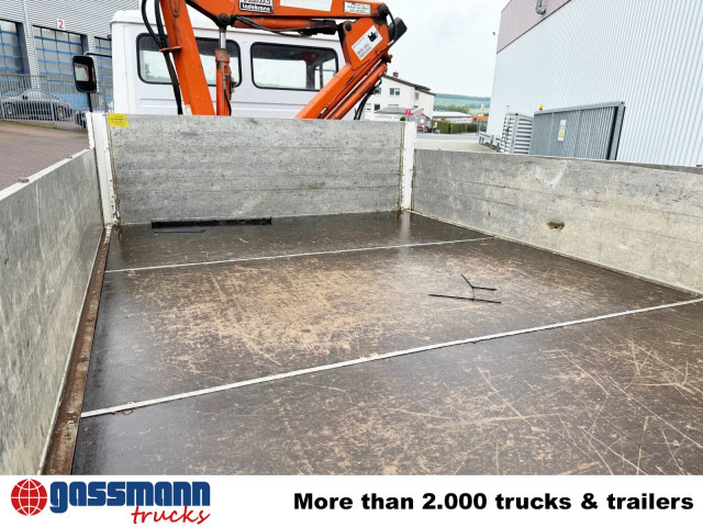 Mercedes-Benz LK 814 4x2, 6-Zylinder, Kran Tirre Euro 35 - Camião de caixa aberta/ Plataforma, Camião grua: foto 2 Mercedes-Benz LK 814 4x2, 6-Zylinder, Kran Tirre Euro 35 - Camião de caixa aberta/ Plataforma, Camião grua: foto 2