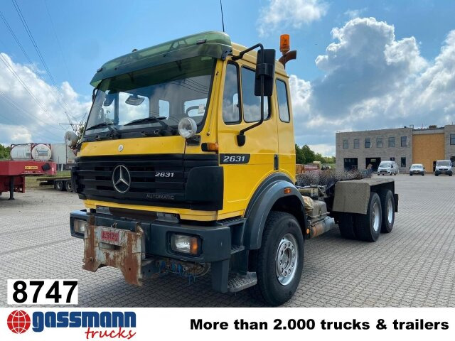 Mercedes-Benz SK II 2631 6x4, Winterdienstausstattung - Camião chassi: foto 1 Mercedes-Benz SK II 2631 6x4, Winterdienstausstattung - Camião chassi: foto 1