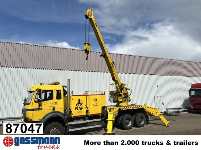 Mercedes-Benz SK II 2638/44 A 6x6, V8, Retarder, Kran, 2x - Camião grua: foto 1 Mercedes-Benz SK II 2638/44 A 6x6, V8, Retarder, Kran, 2x - Camião grua: foto 1