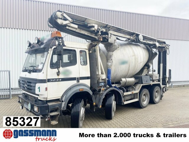 Mercedes-Benz SK II 3234 B 8x4/4, LT Betonmischer, - Camião betoneira: foto 1 Mercedes-Benz SK II 3234 B 8x4/4, LT Betonmischer, - Camião betoneira: foto 1