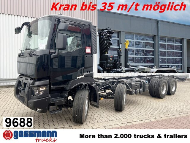 Renault C 480 8x4, Kran 15-35m/t - Camião polibenne, Camião grua: foto 1 Renault C 480 8x4, Kran 15-35m/t - Camião polibenne, Camião grua: foto 1
