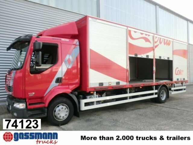 Renault Midlum 220 DXi 4x2Getränkekoffer TÜV:2019 - Camião transporte de bebidas: foto 1 Renault Midlum 220 DXi 4x2Getränkekoffer TÜV:2019 - Camião transporte de bebidas: foto 1