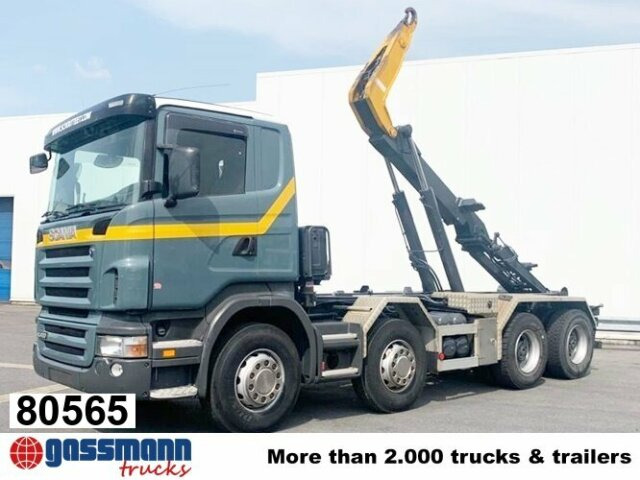 Scania R420 CB 8x4 MNZ, Retarder, Euro4 - Camião polibenne: foto 1 Scania R420 CB 8x4 MNZ, Retarder, Euro4 - Camião polibenne: foto 1