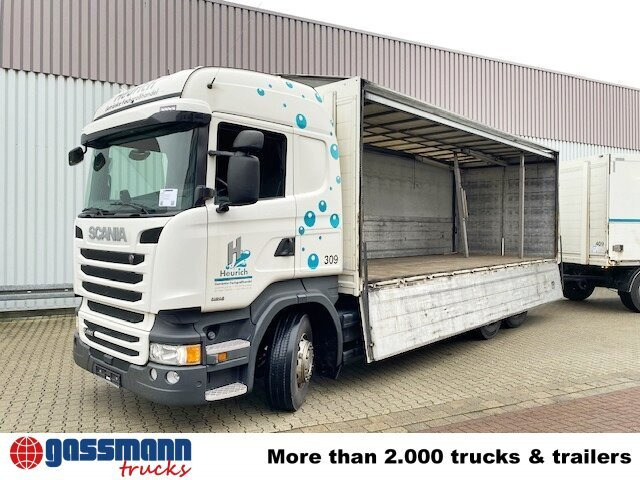 Camião furgão Scania R450 LB 6x2-4 Getränkekoffer, Retarder,: foto 9