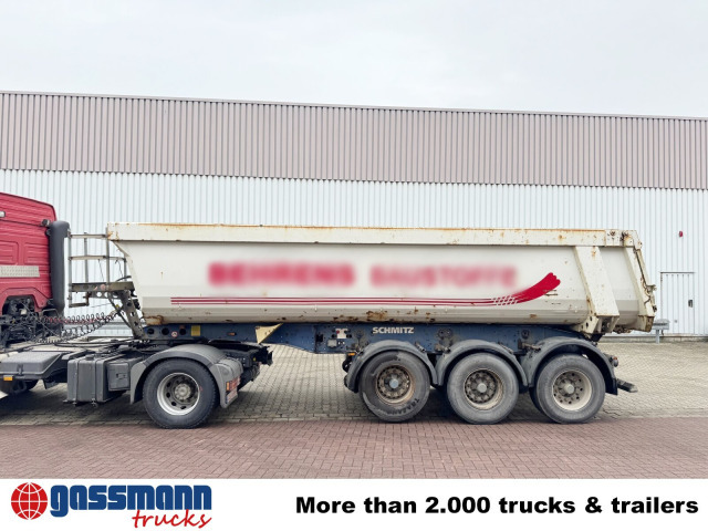 Schmitz Cargobull SKI 24 SL 7.2, Stahlmulde ca. 24m³, Liftachse - Semi-reboque basculante: foto 3 Schmitz Cargobull SKI 24 SL 7.2, Stahlmulde ca. 24m³, Liftachse - Semi-reboque basculante: foto 3