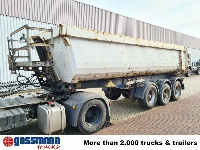 Schmitz Cargobull SKI 24 SL 7.2, Stahlmulde ca. 24m³, Liftachse - Semi-reboque basculante: foto 2 Schmitz Cargobull SKI 24 SL 7.2, Stahlmulde ca. 24m³, Liftachse - Semi-reboque basculante: foto 2