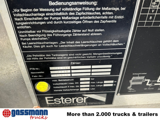 Tankaufbau ca. 13.350l, 2 Kammern - Caminhão tanque: foto 5 Tankaufbau ca. 13.350l, 2 Kammern - Caminhão tanque: foto 5