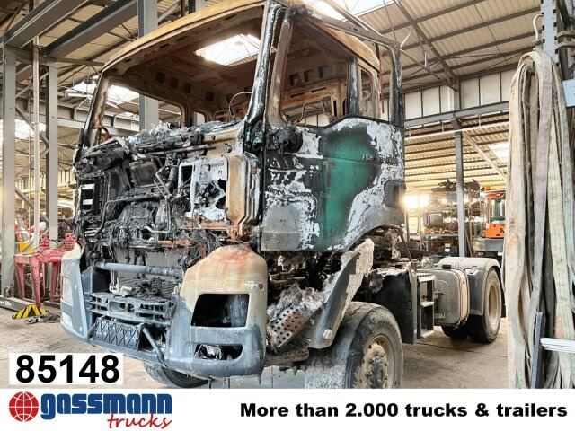 MAN TGS 18.480 4x4 BLS, BRANDSCHADEN - Tractor: foto 1 MAN TGS 18.480 4x4 BLS, BRANDSCHADEN - Tractor: foto 1