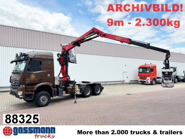 Mercedes-Benz Arocs 3351 LS 6x6, Grounder, MirrorCam, Navi, - Tractor: foto 1 Mercedes-Benz Arocs 3351 LS 6x6, Grounder, MirrorCam, Navi, - Tractor: foto 1