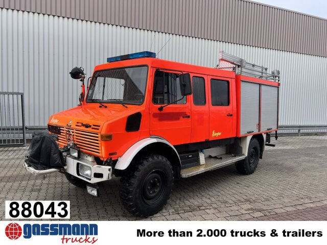 Unimog U 1300 L 4x4 Doka, LF8 - Carro de bombeiro: foto 1 Unimog U 1300 L 4x4 Doka, LF8 - Carro de bombeiro: foto 1