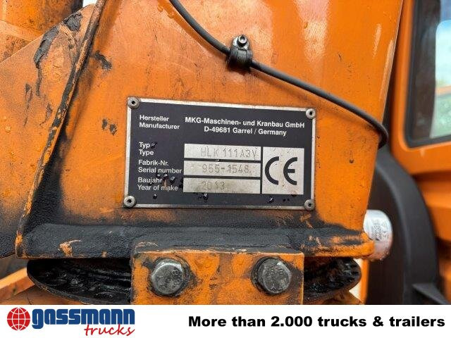 Unimog U400 4x4, Frontzapfwelle, Kipper, Kran MKG HKL - Camião basculante, Camião grua: foto 3 Unimog U400 4x4, Frontzapfwelle, Kipper, Kran MKG HKL - Camião basculante, Camião grua: foto 3