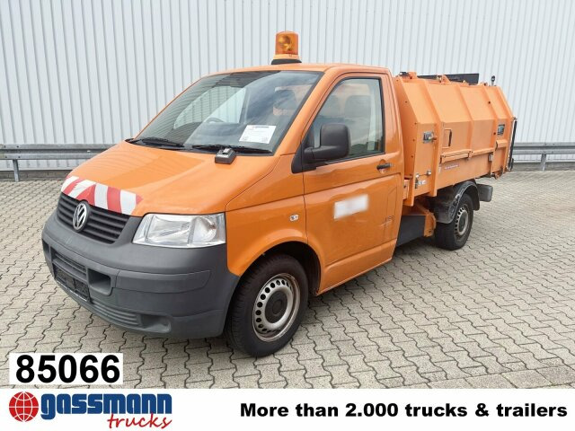 Volkswagen T5 1.9 TDI 4x2, Hagemann Müllpreßaufbau ca. - Caminhão de lixo: foto 1 Volkswagen T5 1.9 TDI 4x2, Hagemann Müllpreßaufbau ca. - Caminhão de lixo: foto 1