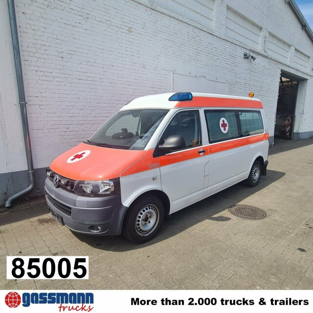 Volkswagen T5 2.0 TDI, Krankenwagen - Ambulância: foto 1 Volkswagen T5 2.0 TDI, Krankenwagen - Ambulância: foto 1