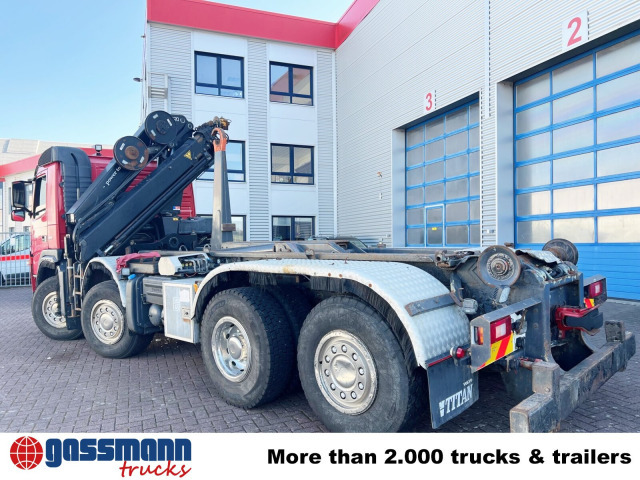 Volvo FM 460 8x2-6, Lenk-/Liftachse, Kran HMF 2020-K4, - Camião polibenne, Camião grua: foto 2 Volvo FM 460 8x2-6, Lenk-/Liftachse, Kran HMF 2020-K4, - Camião polibenne, Camião grua: foto 2