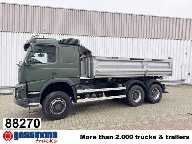 Volvo FMX 460 6x6, Meiller Bordmatik, Funk - Camião basculante: foto 1 Volvo FMX 460 6x6, Meiller Bordmatik, Funk - Camião basculante: foto 1