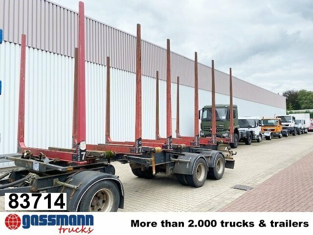 ZASLAW D-36657 Holzanhänger - Reboque transporte de madeira: foto 1 ZASLAW D-36657 Holzanhänger - Reboque transporte de madeira: foto 1