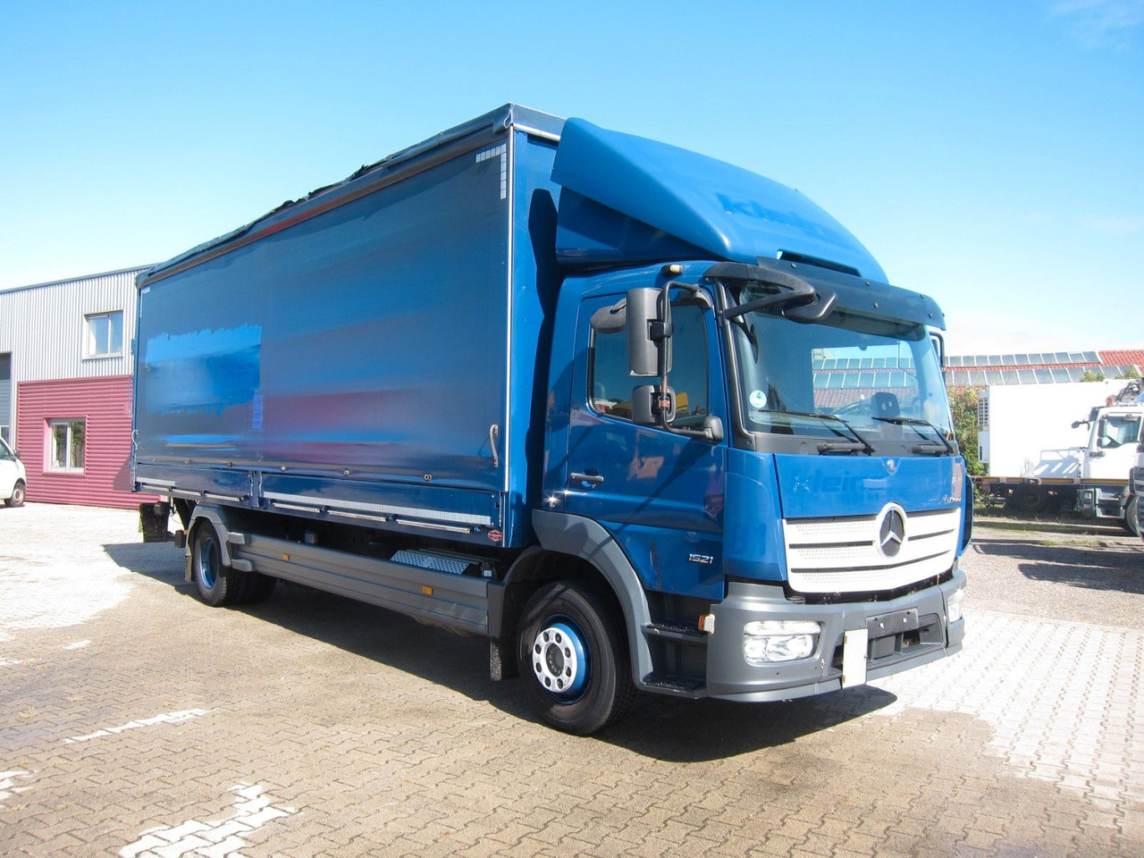 Mercedes-Benz Atego 1521 L Bordwande LBW 338tkm E6 - Camião de lona: foto 1 Mercedes-Benz Atego 1521 L Bordwande LBW 338tkm E6 - Camião de lona: foto 1
