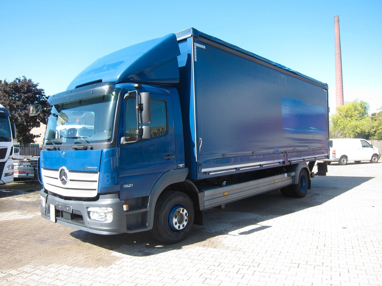 Mercedes-Benz Atego 1521 L Bordwande LBW 338tkm E6 - Camião de lona: foto 2 Mercedes-Benz Atego 1521 L Bordwande LBW 338tkm E6 - Camião de lona: foto 2