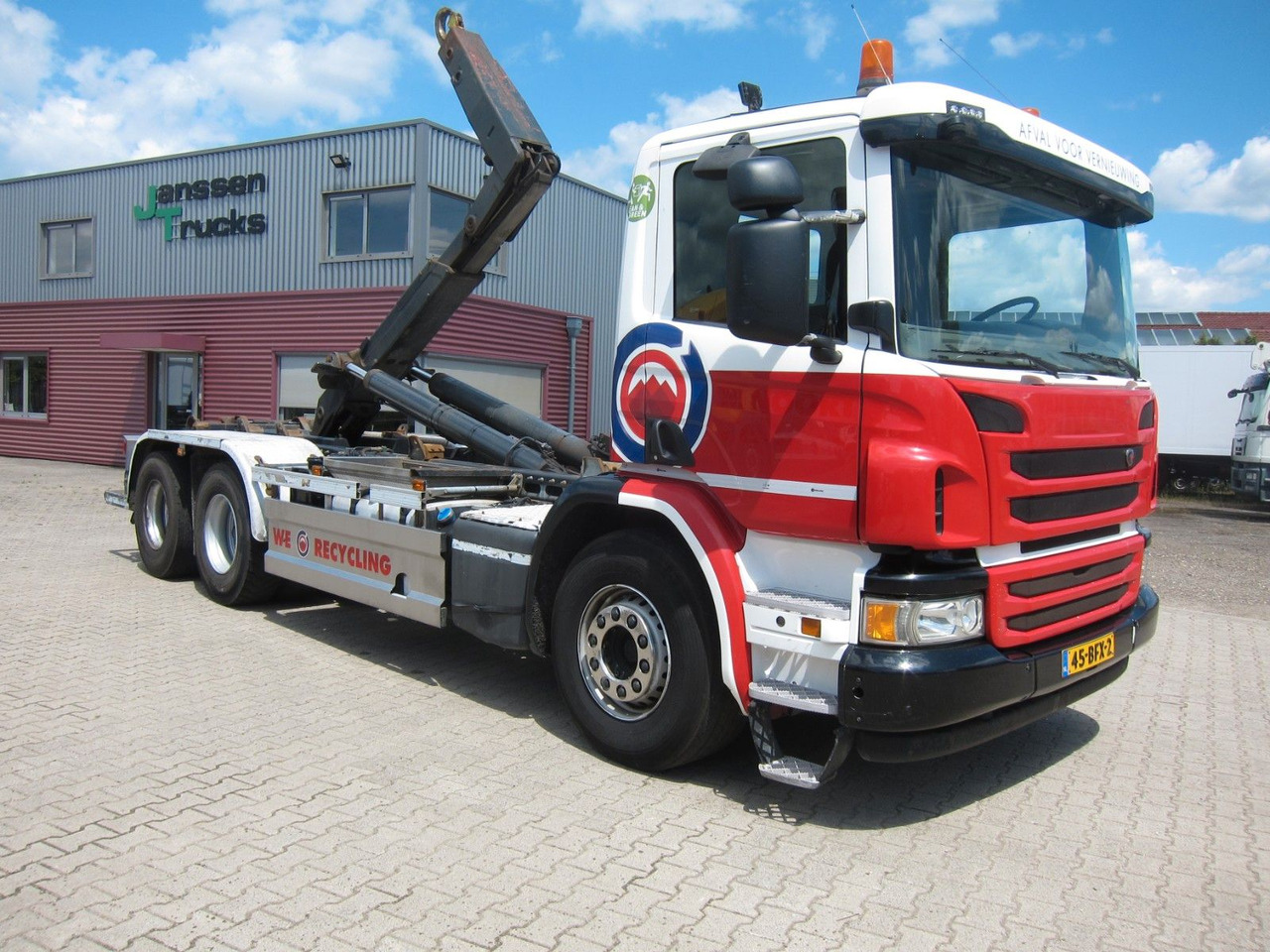 Scania P410 CB6X2 HSA Hyva 22T Haken E6 Liftachse - Camião polibenne: foto 1 Scania P410 CB6X2 HSA Hyva 22T Haken E6 Liftachse - Camião polibenne: foto 1
