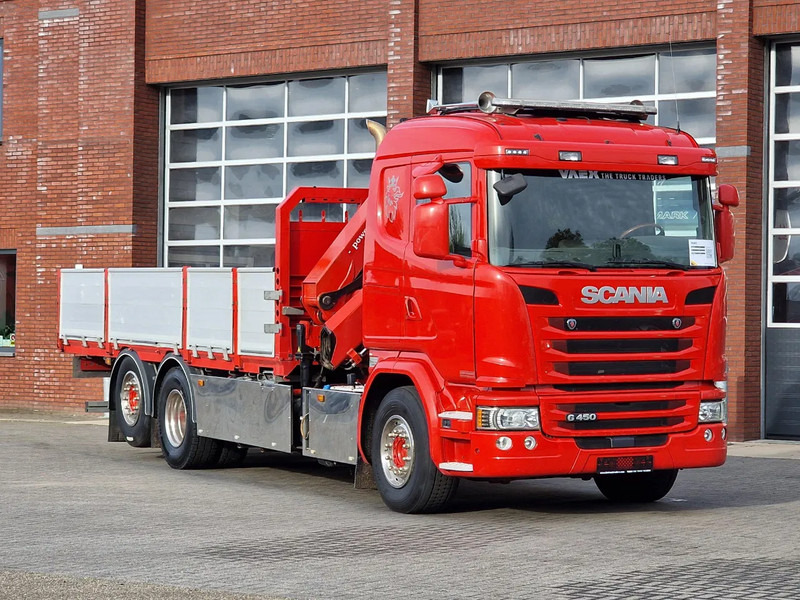 Scania G450 6x2*4 - HMF 2620 K5 Crane with remote - Retarder - Steering axle - Camião grua: foto 2 Scania G450 6x2*4 - HMF 2620 K5 Crane with remote - Retarder - Steering axle - Camião grua: foto 2